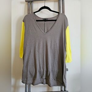 Victoria Secret V-Neck Color Block Top
